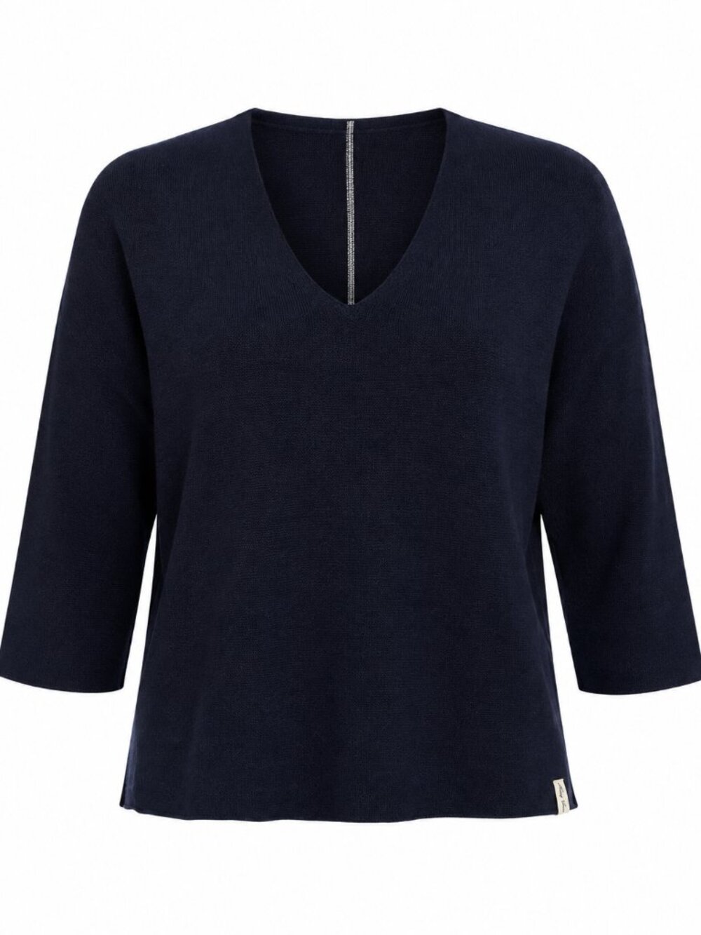 Henry Christ Rosewood Cashmere V-Neck Batwing Sweater Size M